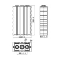 3.2V 60ah Prismatic Cell LiFePO4 Battery for Ebike